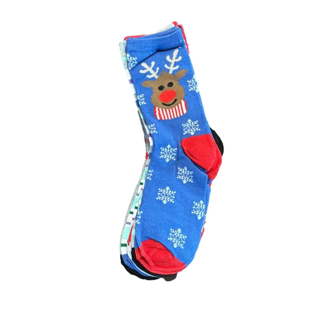 Bundle Sockopath Holiday Crew Socks 5 Pair NWT